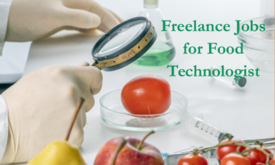 Image showing freelance jobs for food technologists template